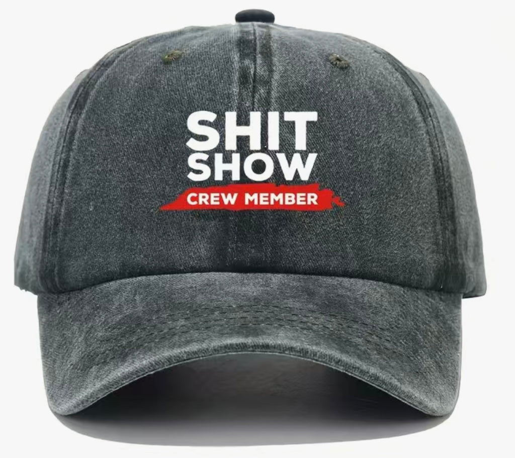 Shit Show Crew Member Vintage Hat