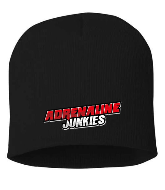 Adrenaline Junkies Classic Logo Beanie - Black