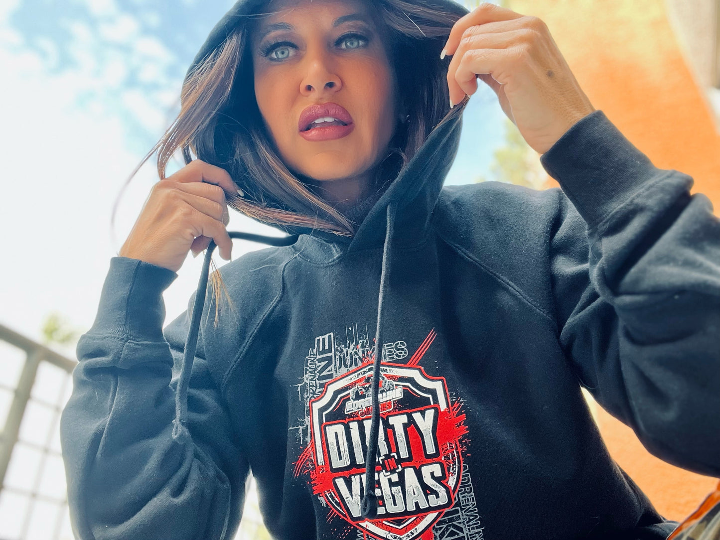 Dirty In Vegas Badass Hoodie Unisex